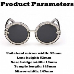 Rimless Round Polarized Sunglasses for Men Women - SFE Fashion Sports Polarized Sunglasses UV Protection Sunglasses - E - C81...
