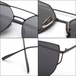 Round Fashion Sunglasses Classic Designer Coating - Gold Frame / Gold Lense - C212L9HHIIV $6.16