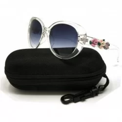 Butterfly Luxury Butterfly Lady Retro Party Beach Flowers wedding Sunglasses - C118594WOUS $35.21