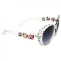 Butterfly Luxury Butterfly Lady Retro Party Beach Flowers wedding Sunglasses - C118594WOUS $22.87