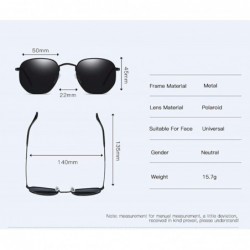 Aviator Polarizing sunglasses Brilliant driving Sunglasses polarizing glasses for men and women - B - C118QO3XE44 $37.78
