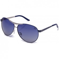 Aviator Anastasia" - Modern Celebrity Design Aviator High Fashion Sunglasses for Women and Men - Navy - CU17YY6AY6W $17.83