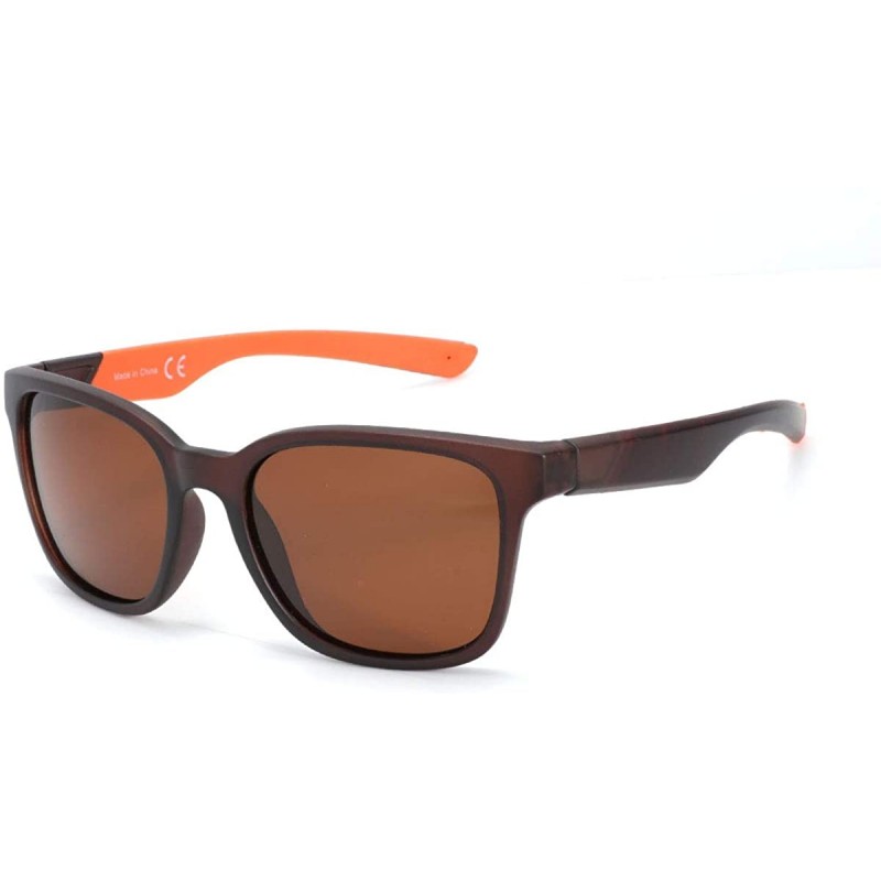 Aviator Polarized UV400 Retro Classic Square Sunglasses Classic Retro for Man and Woman- for Outdoor Travel - CM18AOQLC7W $12.43