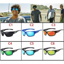 Sport Design New Polarized Sunglasses Men Vintage Sport Outdoor Sun Glasses Male Driving - CJ18AL67RO0 $12.44