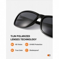 Aviator Polarized Sunglasses for Women Men Driving Rectangular Aluminum Sun Glasses UV 400 Protection - C118C0GETK9 $28.17