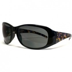 Round 645SB Designer Bi-Focal Reading Sunglasses - Black - CP11HIP0DW7 $30.81