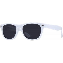 Square Benson Sunglasses (White/Grey) - C818XL4S30X $41.76