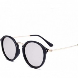 Rectangular Unisex Sun Glasses Polarized Coating Mirror Driving Sunglasses Round Male Eyewear - 04-black Orange - CG194ORRIWQ...