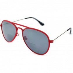 Oversized Pilot Sun - Sunglasses - Red Plush - CX11KX3N52L $48.21