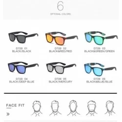 Sport Men Women Retro Sport UV400 Polarized Driving Sun Glasses - 3 - CX18OSH0HGY $8.47