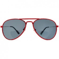 Oversized Pilot Sun - Sunglasses - Red Plush - CX11KX3N52L $48.21