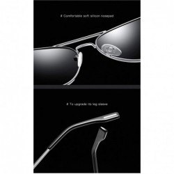Sport Polarized Aviator Sunglasses Glasses Protection - CU198QAXC9U $19.75