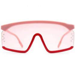 Shield F010 Shield Design- for Womens-Mens 100% UV PROTECTION - Pink-pinkdegrade - C3192TGU7U8 $22.29