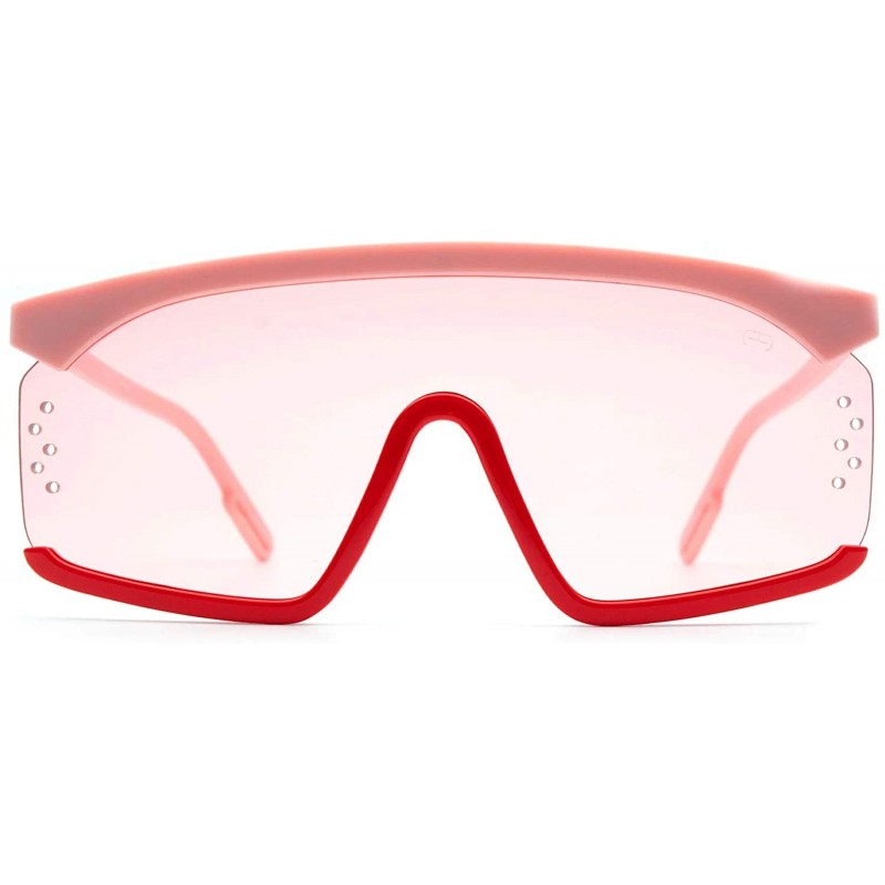 Shield F010 Shield Design- for Womens-Mens 100% UV PROTECTION - Pink-pinkdegrade - C3192TGU7U8 $22.29