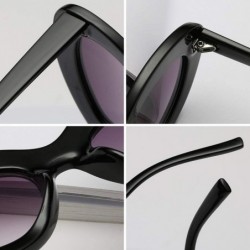 Sport Sunglasses Oval Sunglasses Men and women Fashion Retro Sunglasses - Yellow - C918LIO75DE $10.49