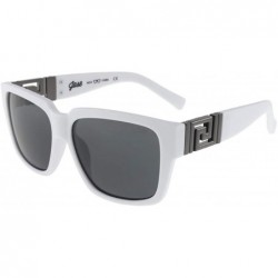 Square New York Victor Polarized Sunglasses - White - CG196MOCTCA $29.66