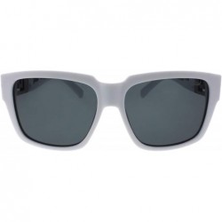 Square New York Victor Polarized Sunglasses - White - CG196MOCTCA $29.66