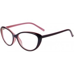 Rimless Women Fashion UA400 Cat's Eye Glasses Cat Eye Clear Glasses - Pink - CU17YWTZ3SU $17.89