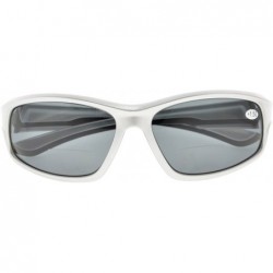 Sport Sports Bifocal Sunglasses for Running Fishing Golfing ANTI-UV400 Men and Women - Silver - C918C3ZEWS8 $39.63