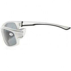 Sport Sports Bifocal Sunglasses for Running Fishing Golfing ANTI-UV400 Men and Women - Silver - C918C3ZEWS8 $24.43