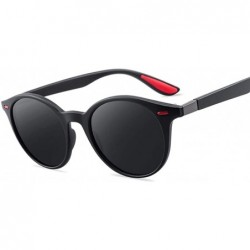 Square Polarized Sunglasses Women Men Retro Brand Sun Glasses - C418TICS4Z6 $37.67