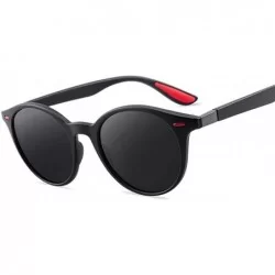 Square Polarized Sunglasses Women Men Retro Brand Sun Glasses - C418TICS4Z6 $33.54