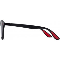 Square Polarized Sunglasses Women Men Retro Brand Sun Glasses - C418TICS4Z6 $20.67