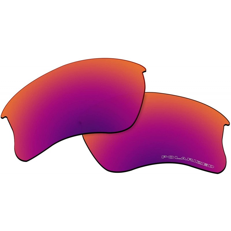 Shield Replacement Lenses Compatible with Flak Jacket XLJ Sunglass - Purple Red Combine8 Polarized - C618KNST52I $26.05