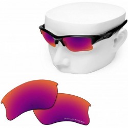 Shield Replacement Lenses Compatible with Flak Jacket XLJ Sunglass - Purple Red Combine8 Polarized - C618KNST52I $26.05