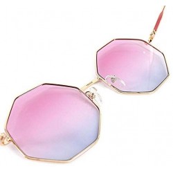 Aviator Rebecca Women Eyewear Heart Sunglasses Stylish Beach Viator Full Mirror Lens Sunglasses with Glasses Case - CG18U5H2A...