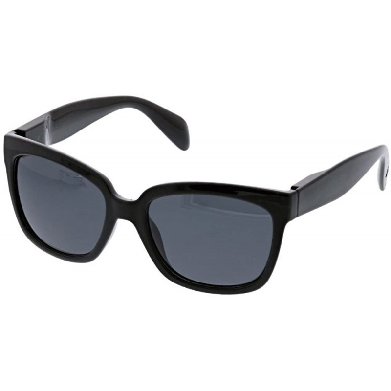 Square Women's Palmetto Square Reading Sunglasses - Black - 56 mm 2.75 - C318726YC93 $17.18