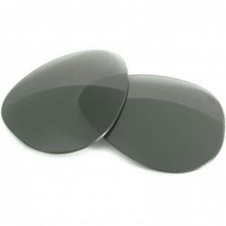 Aviator Replacement Lenses for Ray-Ban RB3025 Aviator Large (58mm) - Grey - C611U96SC2P $72.65