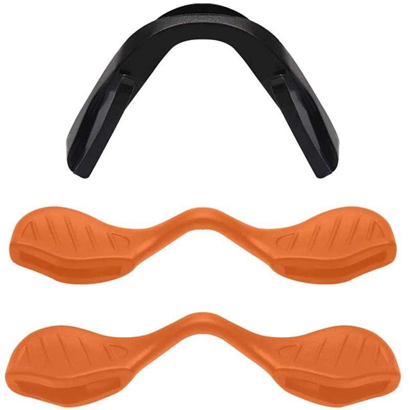 Goggle Replacement Nosepieces Accessories EVZero Series Sunglasses - Orange - CW18A4QYRZH $12.39