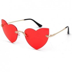 Goggle Polarized Sunglasses For Women Man Mirrored Lens Fashion Goggle Eyewear - Red - CY1905A5OER $12.44