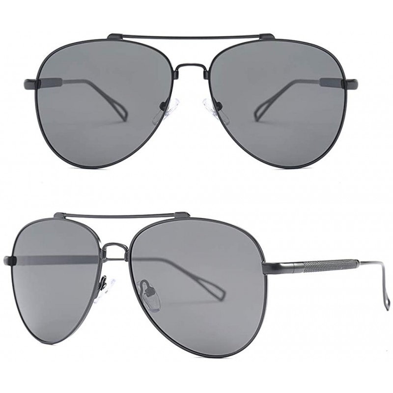 Aviator Aviator Polarized Sunglasses Protection Decoration - CU18R4L6Z6W $9.22