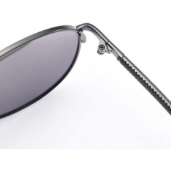 Aviator Aviator Polarized Sunglasses Protection Decoration - CU18R4L6Z6W $9.22