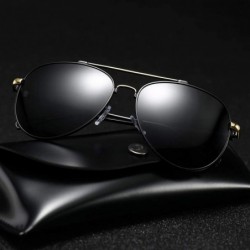 Aviator Aviator Polarized Sunglasses Protection Decoration - CU18R4L6Z6W $9.22