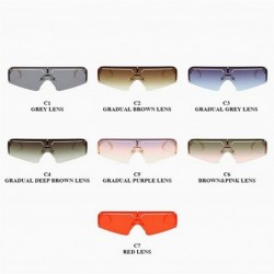 Rimless Design Fashion Rimless Sunglasses Women Men Metal Square Luxury Sun Glasses UV400 Sunglass Shades glasses - C0198GCW5...