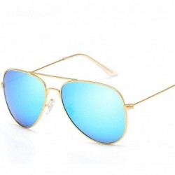 Oversized Fashion Classic Avaition Polarized Sunglasses Women Men 001 Silver Blue Multi - 006 Black Black - C218XQZO20A $10.61