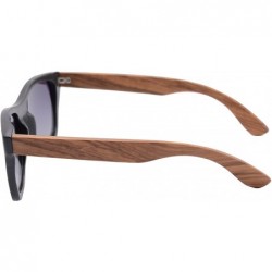 Wayfarer Genuine Handmade Wood Sunglasses Anti-glare Polarized Bamboo Layer UV400 Glasses-Z6016 - Bamboo-zebra - CF129RO3BPR ...
