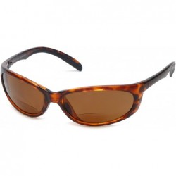 Rectangular 474BF Polarized Bi-Focal Reading Sunglasses in Tortoise - Tortoise / Brown Lens - CM11D8X4SBF $89.34