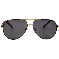 Aviator Blaine Polarized Sunglasses - Gold Black - CF1929LCMYI $45.91