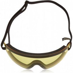 Sport Wrap Around Sunglasses - Black Frame/Yellow Lens - C7111KM1M5V $14.10