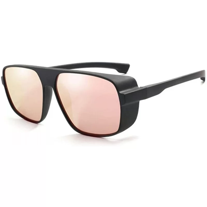 Goggle Men Women Polarized Coating Sunglasses Men Goggles Night Vision Driving Sun Glasses UV400 - Blackpink - C2199QCW4HS $9.09