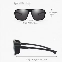 Goggle Men Women Polarized Coating Sunglasses Men Goggles Night Vision Driving Sun Glasses UV400 - Blackpink - C2199QCW4HS $9.09