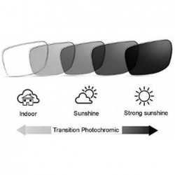 Rectangular Ultralight Small Square Frame Transition Photochromic Sunglasses Women Full Rim Nearsighted Glasses - C818A6A2MUI...