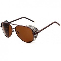 Goggle Steam punk retro sunglasses - CT123E3J4KD $63.20