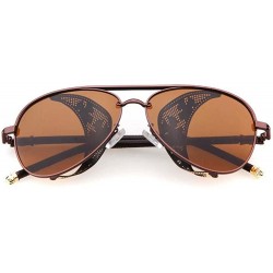 Goggle Steam punk retro sunglasses - CT123E3J4KD $32.45