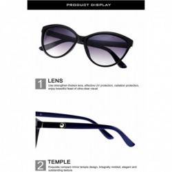 Oversized Shades Classic Oversized Polarized Sunglasses for Women 100% UV Protection - Red - CM18KR7U65N $13.34