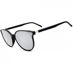 Goggle Fashion Cat Eye Polarized Sunglasses for Men and Women Vintage Designer UV Protection Sun Glasses - CW18TG6QUMG $19.10